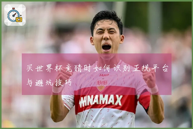 买世界杯竞猜时如何识别正规平台与避坑技巧
