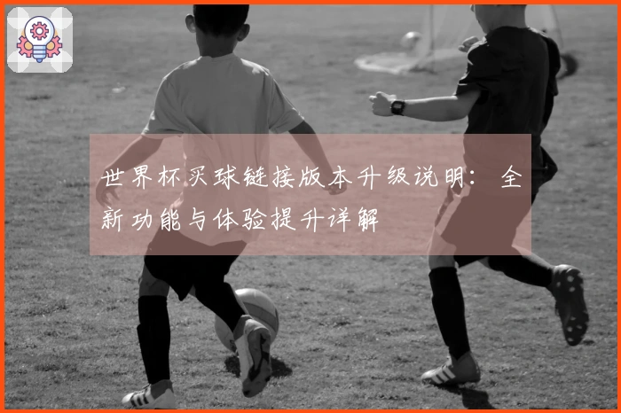 世界杯买球链接版本升级说明：全新功能与体验提升详解