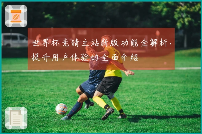 世界杯竞猜主站新版功能全解析，提升用户体验的全面介绍